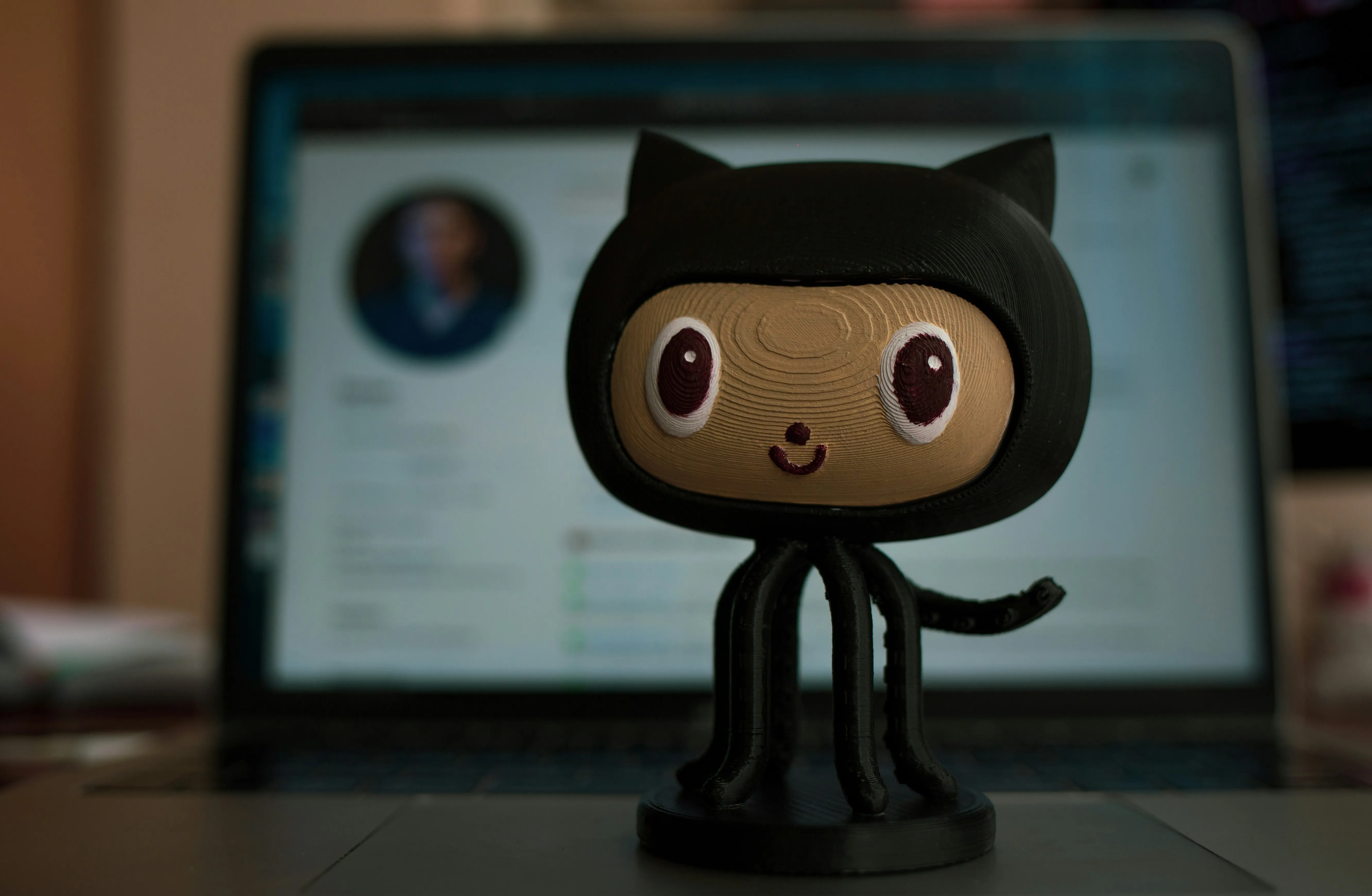 Octocat, la mascota de GitHub.